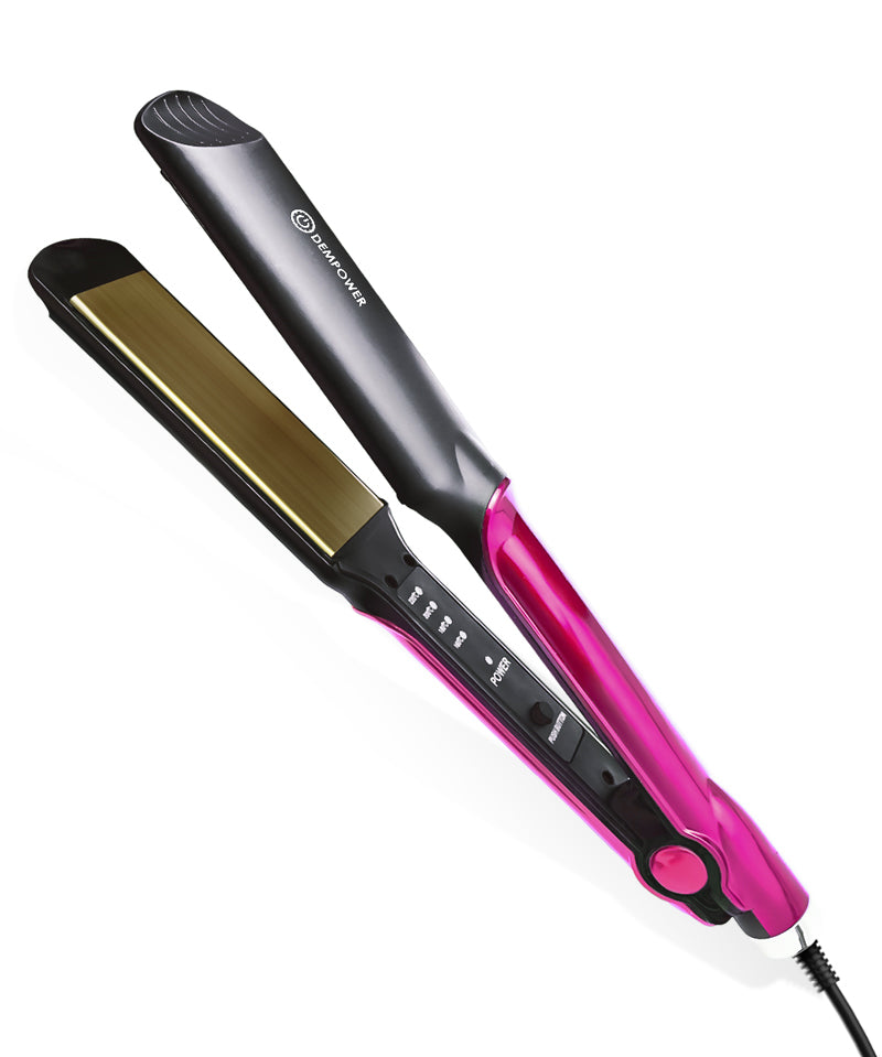 Seramik Kaplı Pembe Detay Saç Düzleştirici
