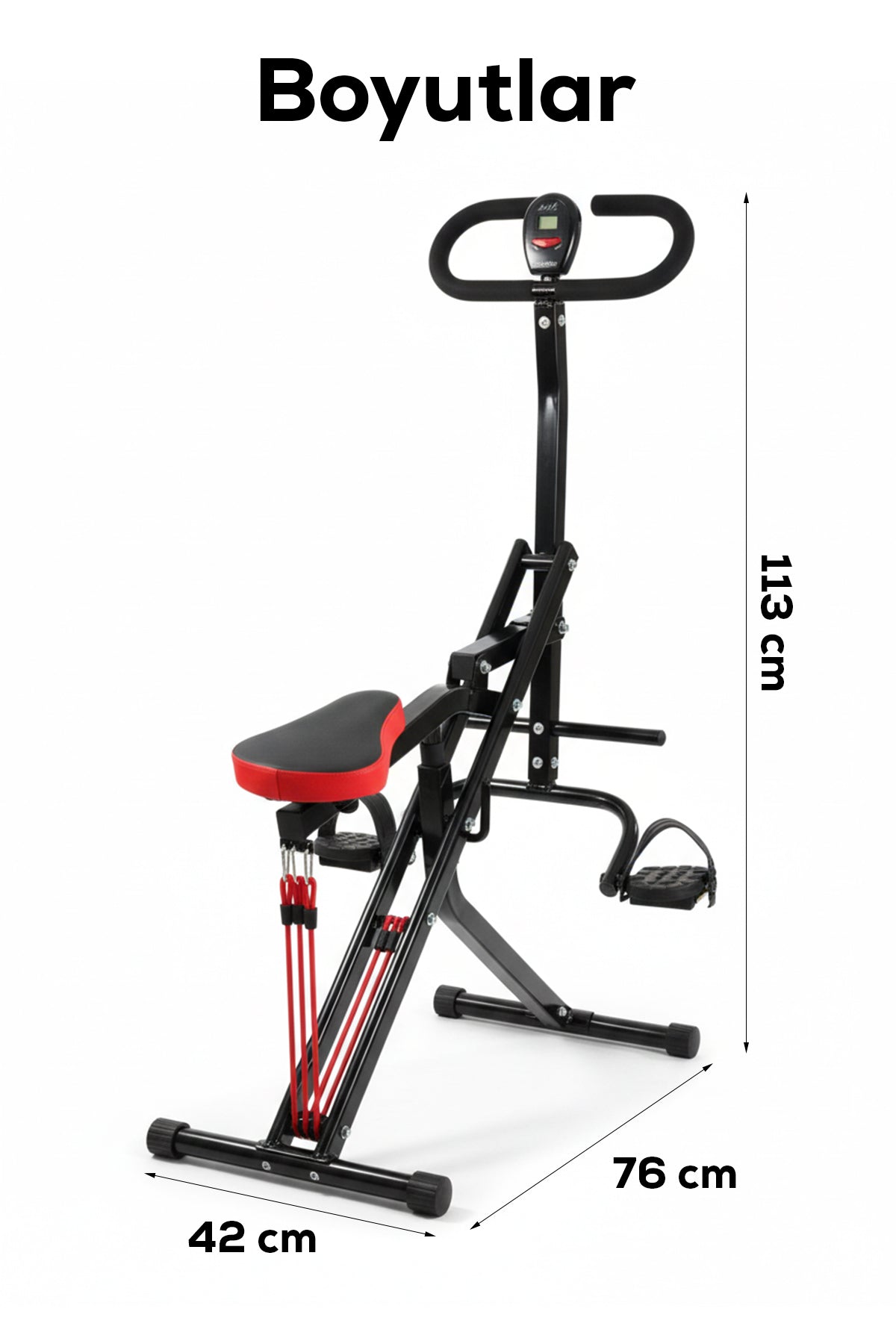Stepper Rower Portatif Dijital Sayaçlı Stepper & Rowing (Kürek) Fitness Aleti – DEMPOWER